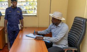 CS s visit to Kisumu KCGS Squadron Headquarters